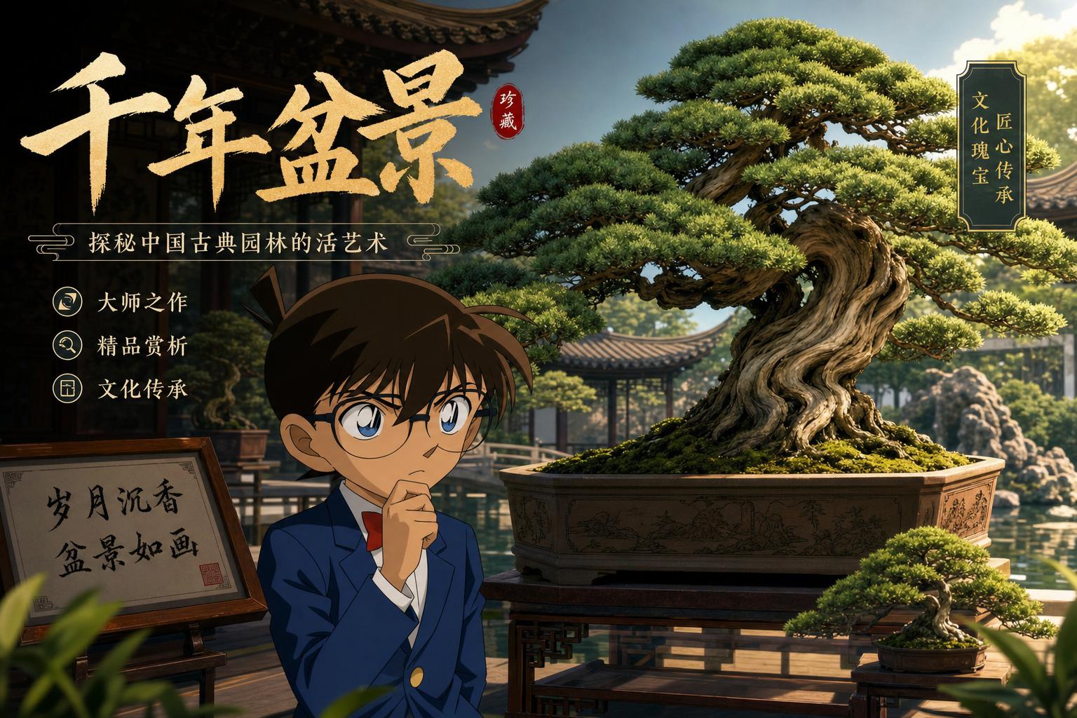 看片获奖植物视频——千年盆景艺术中国传统植物文化